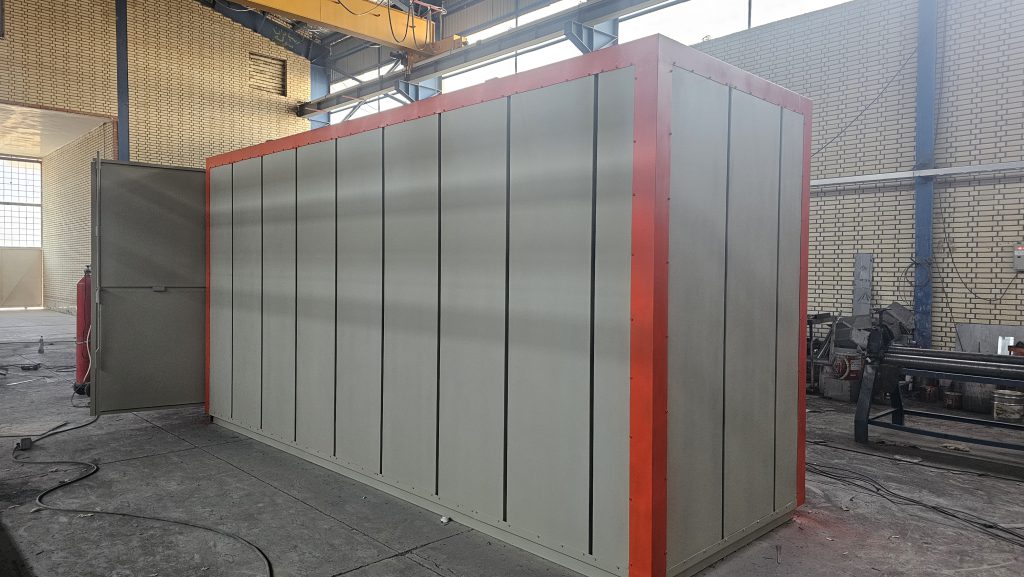 کوره رنگ الکترواستاتیک